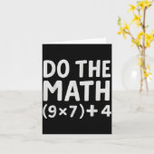 Do The Math 67 Meme Kaart (Gele Bloem)