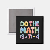 Do The Math 67 Six Seven 6 7 Magneet (Voorkant / Achterkant)
