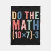 Do The Math 67 Teacher Meme Funny  Fleece Deken (Voorkant)