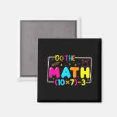 Do The Math 67 Teacher Meme Funny Magneet (Voorkant / Achterkant)