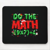Do The Math Equation Christmas Math Teacher 6 7 Si Muismat (Voorkant)