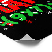 Do The Math Equation Christmas Math Teacher 6 7 Si Poster (Hoek)