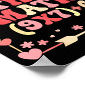 Do The Math Equation Valentine's Day Math Teacher  Poster (Hoek)