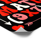 Do The Math Teacher 67 Meme Six Seven Valentine's Poster (Hoek)