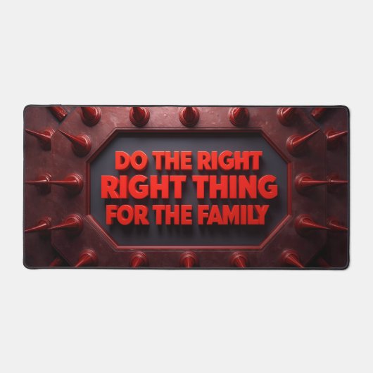 Do The Right Thing For The Family Bureaumat (Voorkant)