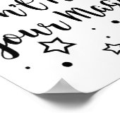 Do The Universe A Favor Dont Hide Your Magic  Poster (Hoek)