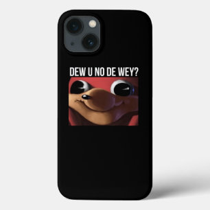 Do U No De Wey Ugandan Knuckles Spicy Funny Meme Case-Mate iPhone Case