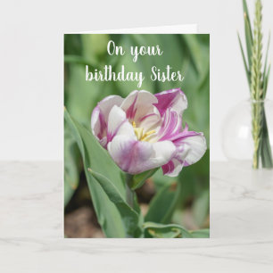 DO WHAT MAKES YOU "HAPPY" ON BIRTHDAY *SISTER* KAART