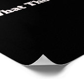 Do What Thou Wilt Funny  Poster (Hoek)