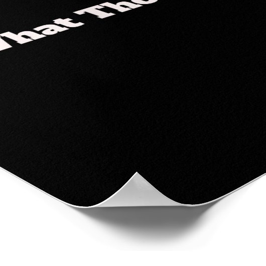 Do What Thou Wilt Funny  Poster (Hoek)