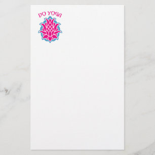 Do yoga briefpapier