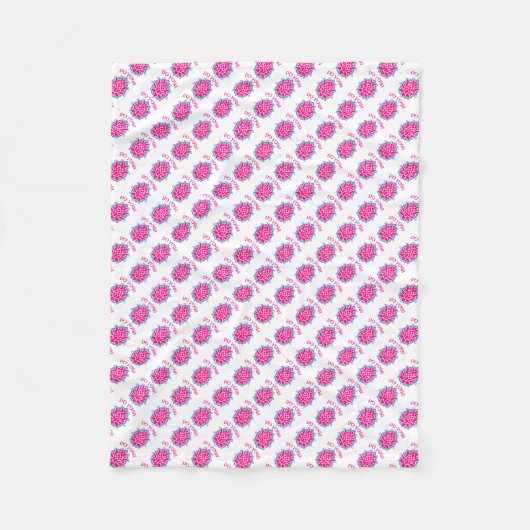 Do yoga fleece deken (Voorkant)