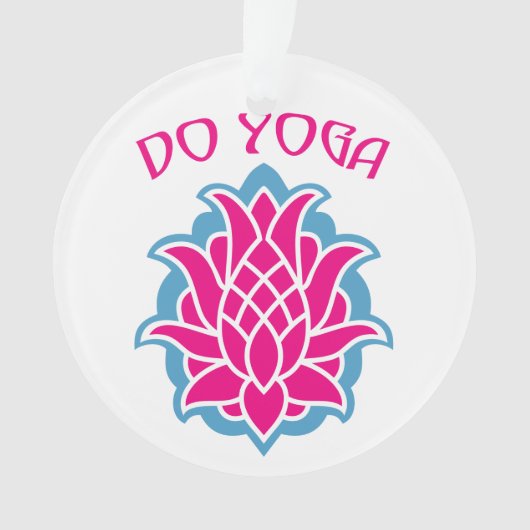 Do yoga ornament (voorkant)