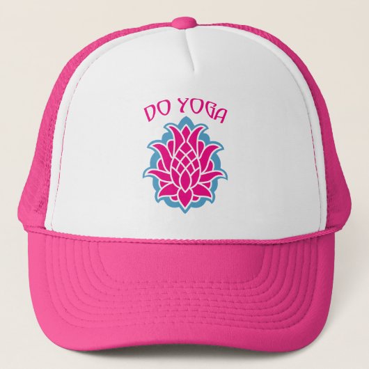 Do yoga trucker pet (Voorkant)