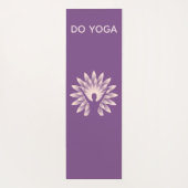 Do yoga yogamat (Achterkant)