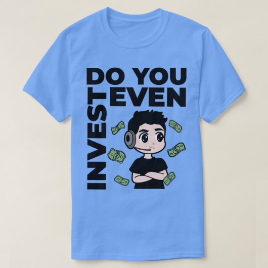 Do You Even Invest Bro Stonks Value 1 T-shirt (Design voorkant)