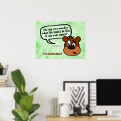 Do you ever wonder what being smart is like? poster (Thuiskantoor)