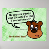 Do you ever wonder what being smart is like? poster (Voorkant)