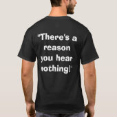 Do You Hear Crickets!  T-shirt (Achterkant)