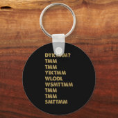 Do You Know The Muffin Man_ Dyktmm_ Funny Nostalgi Sleutelhanger (Voorkant)