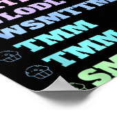 Do You Know The Muffin Man Dyktmm Nostalgia Funny  Poster (Hoek)