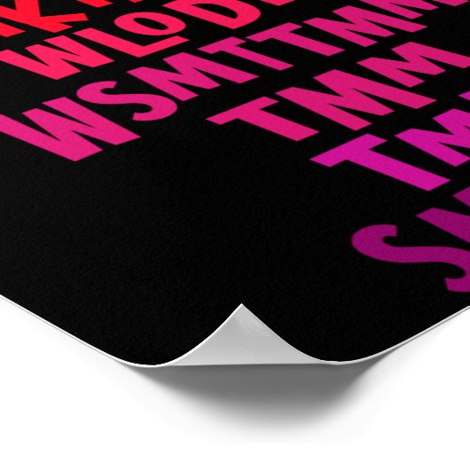 Do You Know The Muffin Man Dyktmm Nostalgia Funny  Poster (Hoek)