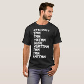 Do You Know The Muffin Man Dyktmm Nostalgia Funny  T-shirt (Voorkant volledig)
