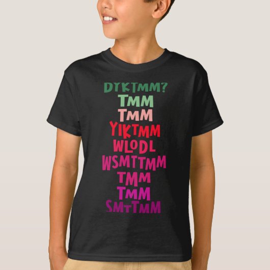 Do You Know The Muffin Man Dyktmm Nostalgia Funny  T-shirt (Voorkant)