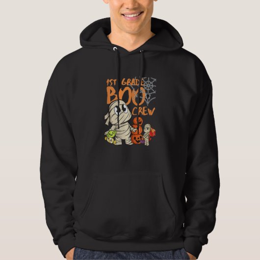 Do You Like Mummy This 1st Grade Boo Crew Hallowee Hoodie (Voorkant)