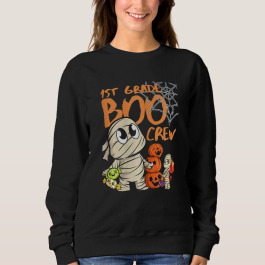 Do You Like Mummy This 1st Grade Boo Crew Hallowee Trui (Voorkant)