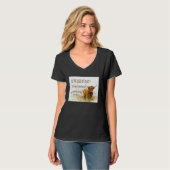 Do You Like My Coat Highland Cows T-shirt (Voorkant volledig)