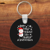 Do You Want To Build A Snowman Sweet Snowman Chris Sleutelhanger (Voorkant)