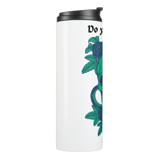 Do your best, skull thermosbeker (Gedraaid links)