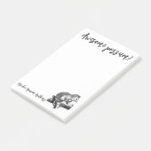 DOA Geweldige Possum Sticky Notes! Post-it® Notes (Schuin)