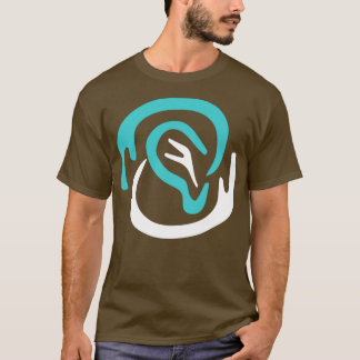 Doaf Abstract oar Cochlear T-shirt