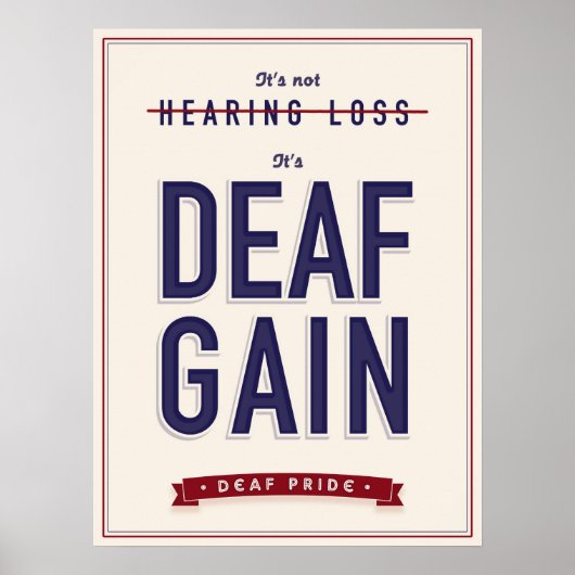 Doaf Gain. poster (Voorkant)
