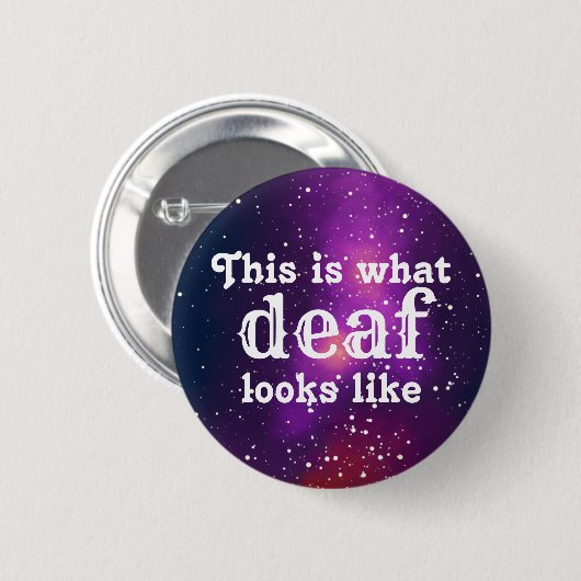 Doaf  Galaxy Identity Ronde Button 5,7 Cm (Voorkant /achterkant)