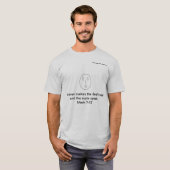 Doaf hoort en de stomme spreekt t-shirt (Voorkant volledig)