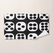 dobbelsteen bad handdoek (Handdoek)