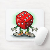 Dobbelsteen Muismat (Met muis)