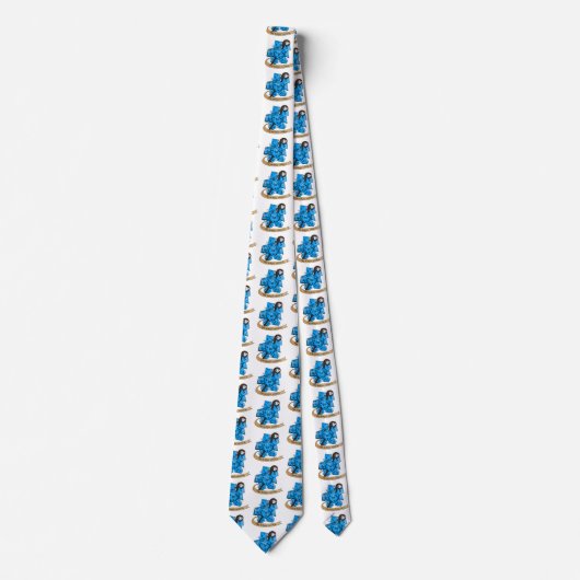 Dobbelsteenontwerp voor Tovenaar Stropdas (Voorkant)