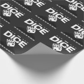 Dobbelstenen Cadeaupapier (Hoek)
