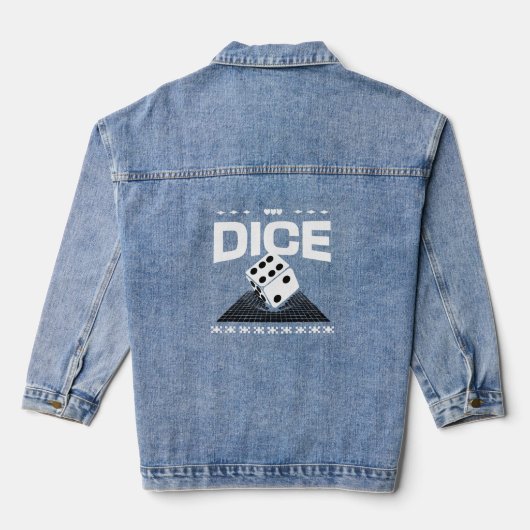 Dobbelstenen Denim Jacket (Achterkant)