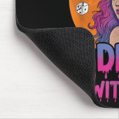 Dobbelstenen Heksen Bunco Feest Grappig Halloween Muismat (Hoek)