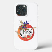 Dobbelstenen in Parallel Universum Case-Mate iPhone Case (Achterkant)