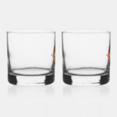 Dobbelstenen in Parallel Universum Whisky Glas (Rechts)