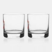 Dobbelstenen in Parallel Universum Whisky Glas (Links)