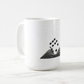 Dobbelstenen Koffiemok (Voorkant links)