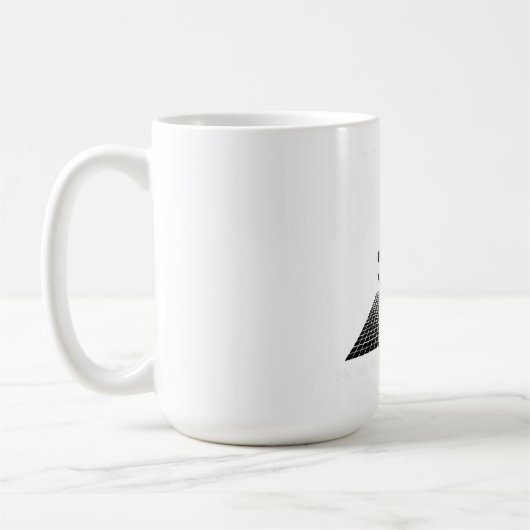 Dobbelstenen Koffiemok (Links)