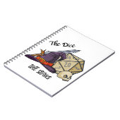 dobbelstenen vertellen verhalen notitieboek (Linkerzijde)